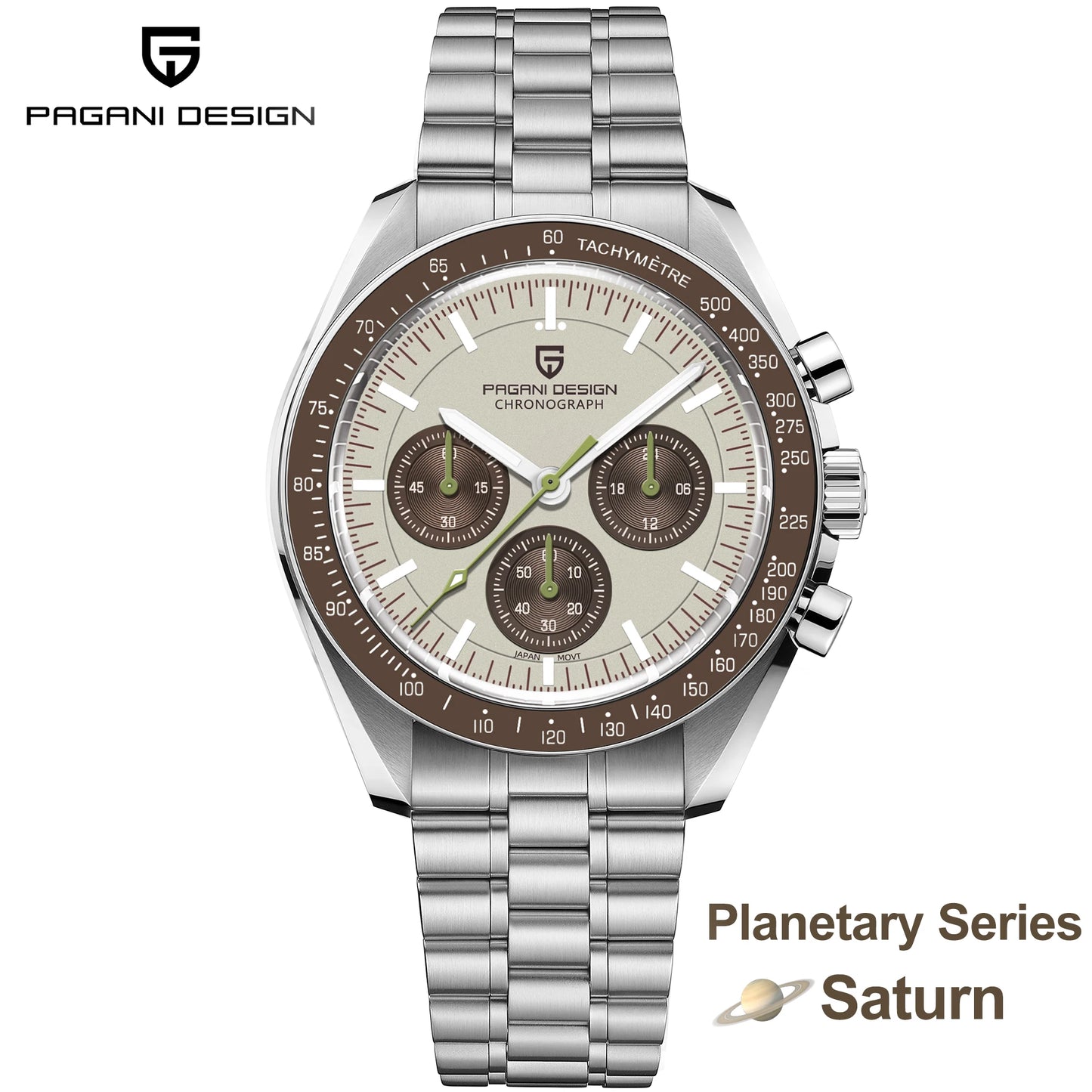 PAGANI DESIGN 2025 New AK Project Men's Watches Luxury Quartz Wrist Watch For Men AR Sapphire Speed Chronograph Automatic Date