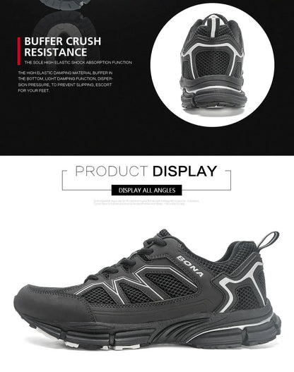 BONA 2023 New Designers Jogging Shoes Men Running Shoes Breathable Brand Sneakers Man Sports Training Walking Shoes Breathable m