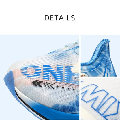 ONEMIX Nowe buty do biegania maratońskiego z podeszwą z nylonu i włókna węglowego – amortyzujące, profesjonalne, zapewniające stabilne wsparcie, ultralekkie, z doskonałym odbiciem