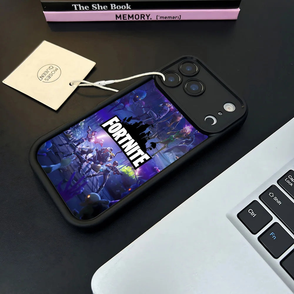 Game Fortnite Handyhülle für Samsung Galaxy A17 A07 A06 A26 A16 A06 A35 A55 A25 A05s A15 A54 A34 A36 A24 4G 5G – weiche Rückseite