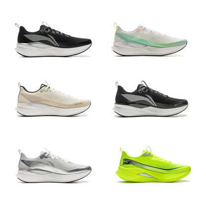 Li-Ning Men's RED HARE 8 PRO Racing Running Shoes BOOM FIBER Cushion Stable Anti-Slip Wearable Sneakers ARPV003 ARPV015 ARPW001