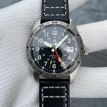 STEELFLIER Official SF792 GMT Mechanical Wristwatch, NH34 Movement, Super BGW9 C3 Luminous, 200M Waterproof Luxury Dive Watch