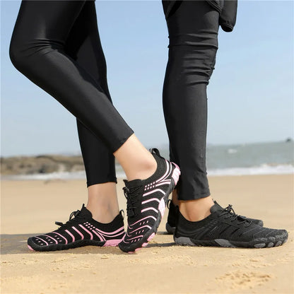 Pantofi de plajă „Barefoot Beach” pentru bărbați și femei, pantofi de apă de vară cu uscare rapidă, adidași pentru mers în apă în aer liber, pantofi ușori pentru sporturi acvatice
