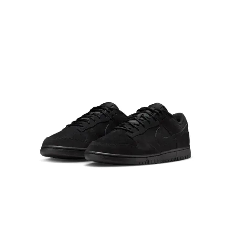 Nike Dunk Leather Retro SE svestrane, udobne tenisice za muškarce i žene s apsorpcijom udaraca, niskog kupa, za dvoransku upotrebu, crne boje IB6651-001