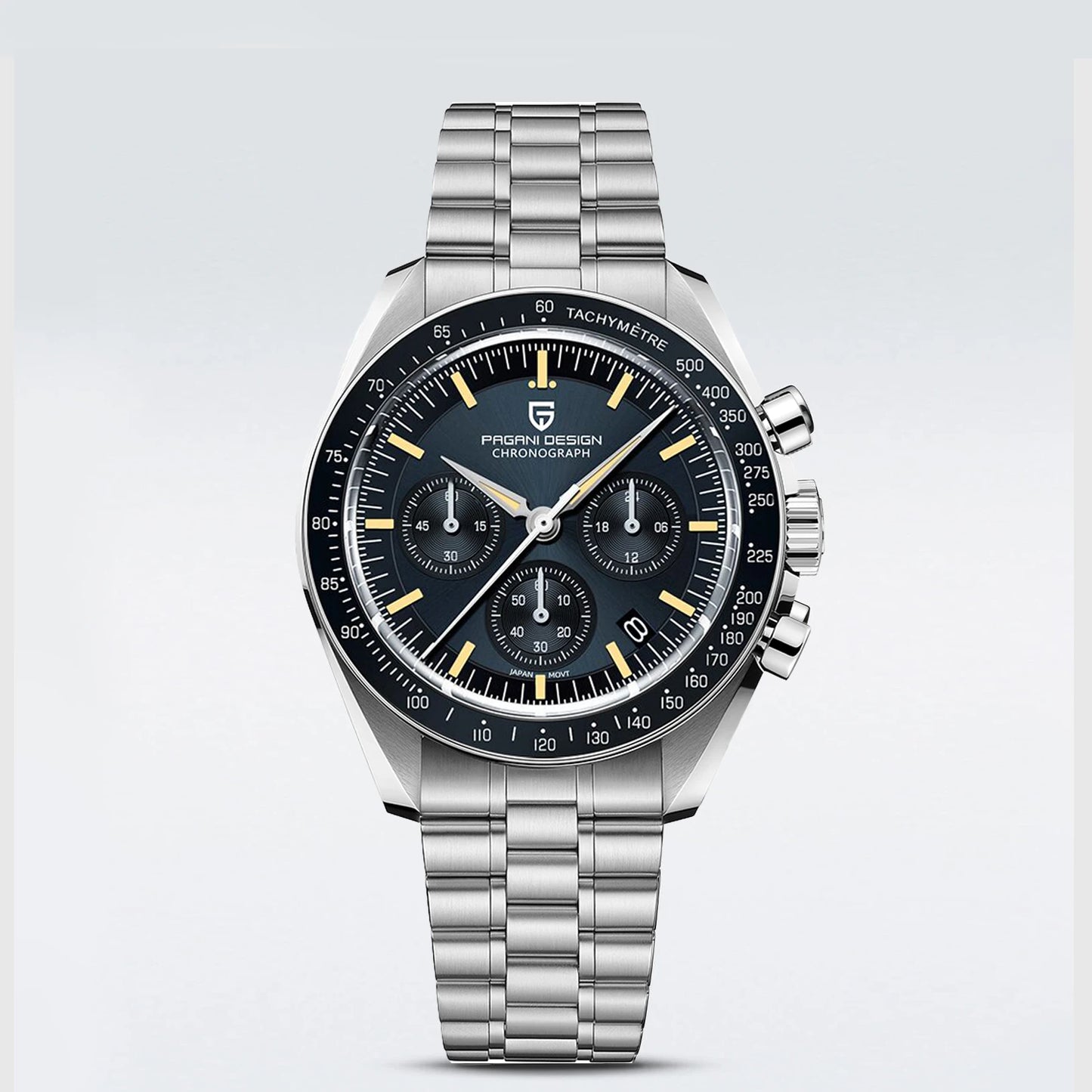 PAGANI DESIGN 2026 New CK2988 Moon Watches Retro Top Luxury Quartz Watch For Men Sapphire glass Speed Chronograph Wristwatch Men