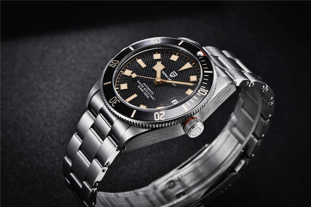 PAGANI DESIGN BB58 Men's Watches Mechanical Watch For Men Luxury Automatic Watch Men's NH35 Movement Waterproof Reloj Hombre PD-1671