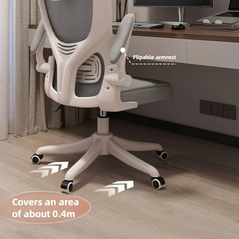 Ergonomic Office Chair with Comfortable Backrest, Computer Desk Chair, Student Study Chair, E-Sports Gaming Chair for Home Office