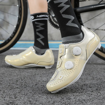 Cycling Shoes Bike Sneakers Cleat Non-Slip Men's Mountain Biking Shoes Bicycle Road Footwear Speed Shoes