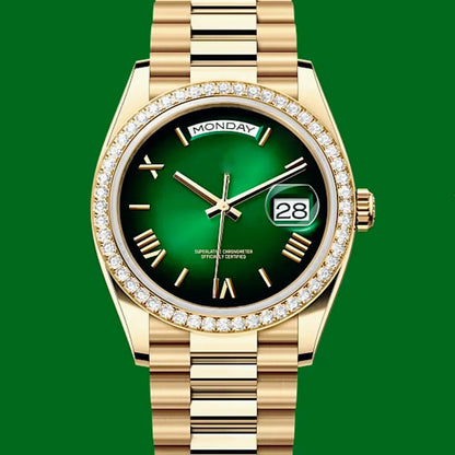 Top Grade Vintage Style 2026 VIP Luxury Watch Old Brand Week Series Fully Automatic Mechanical Multifunctional Waterproof Anti