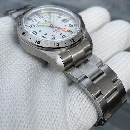 STEELFLIER Official SF792 GMT Mechanical Wristwatch, NH34 Movement, Super BGW9 C3 Luminous, 200M Waterproof Luxury Dive Watch