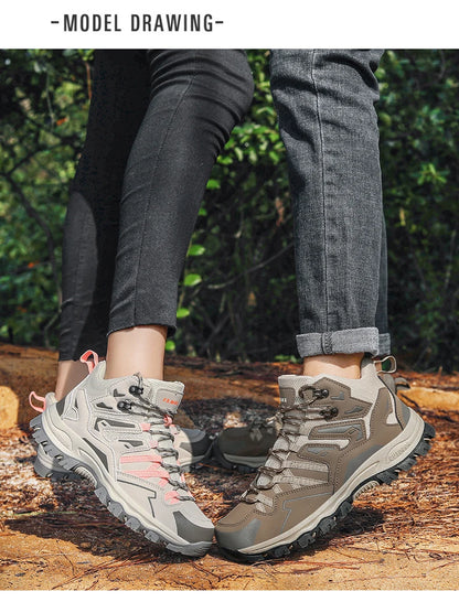 Buty turystyczne unisex, buty sportowe do wędrówek na świeżym powietrzu, buty kempingowe, damskie wodoodporne buty do spacerów, antypoślizgowe buty turystyczne
