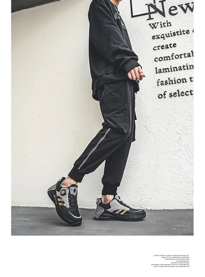 Men's New Low Top Casual Sneakers Korean Style Versatile Dad Shoes Soft Sole Comfortable Lightweight Platform Shoes For Daily