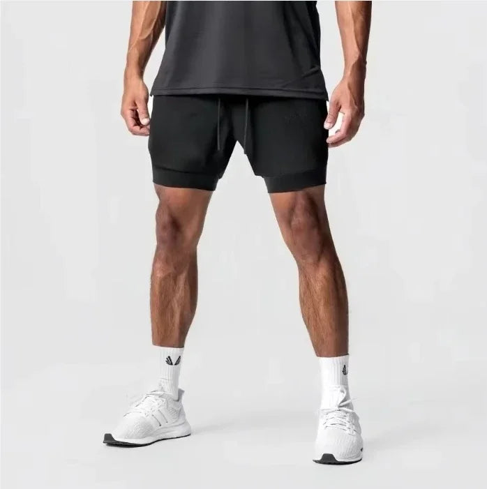 Dragon Ball Side Printed Double Shorts Majin Buu GOKU American Sports Comfortable Summer Men's Loose Breathable Pants