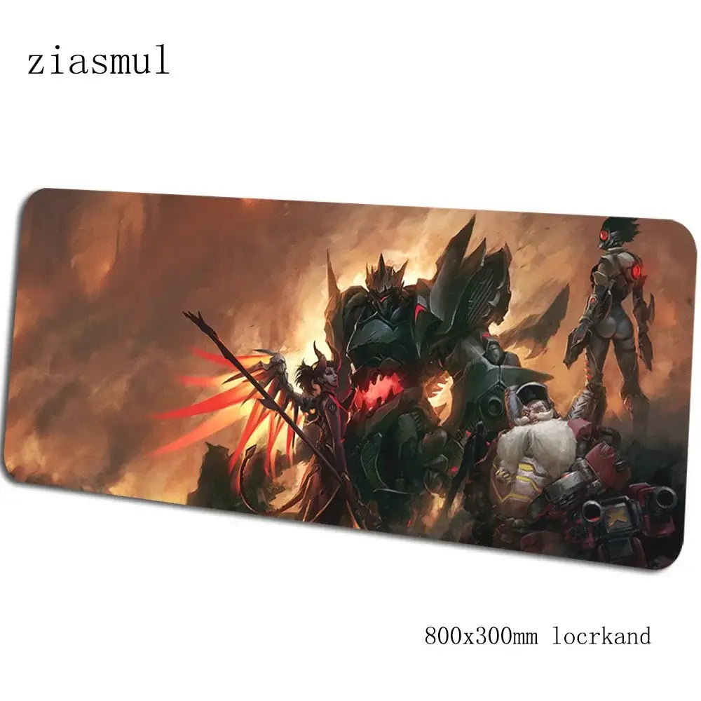 Overwatch Mouse Pad Gamer Aestheticism 800x300x3mm Notebook Mouse Mat Gaming Mousepad Cartoon Pad Mouse PC Desk Padmouse Mats