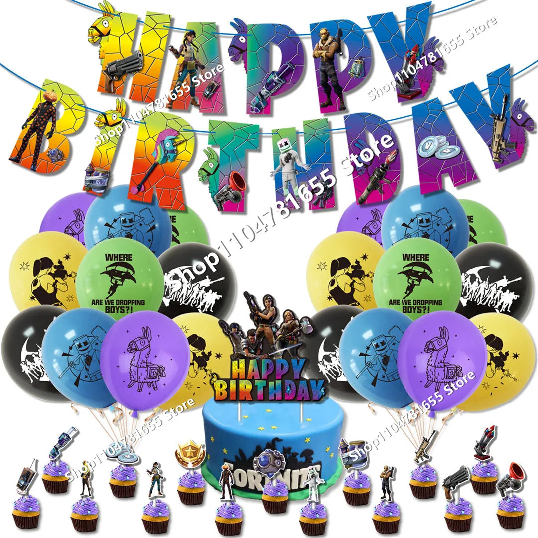 Fortnite Anime Games Figure Model PVC Dolls 8pcs/set Figure Toys Trooper Figurine Anime Collection Kids Fans Birthday Xmas Gifts