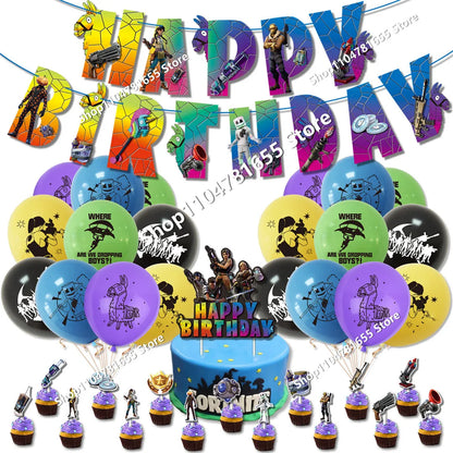 Fortnite Anime Games Figure Model PVC Dolls 8pcs/set Figure Toys Trooper Figurine Anime Collection Kids Fans Birthday Xmas Gifts