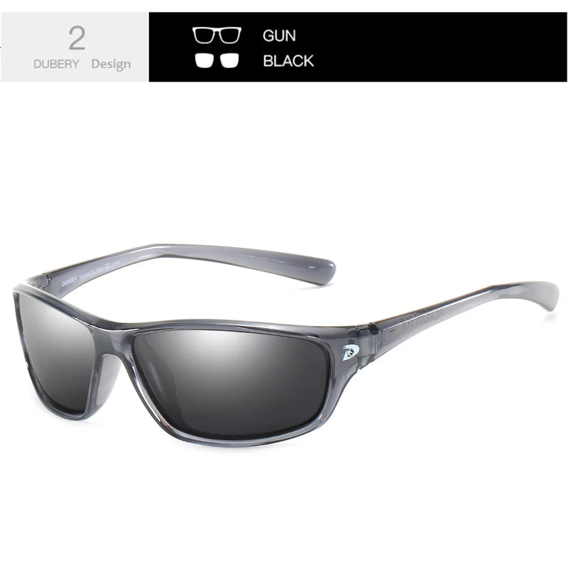 DUBERY Polarized UV400 Protection Sunglasses For Men And Women 10 Colors Model 135