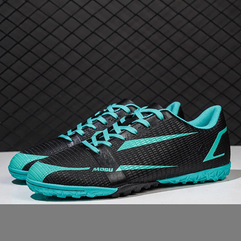 Nouveaux hommes en plein air chaussures de Football crampons pour adultes longues pointes bottes de Football formation chaussures de Sport baskets antidérapant formation unisexe