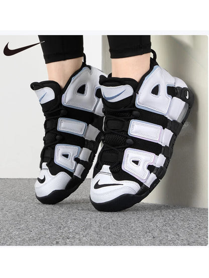 Nike Air Uptempo Scottie Pippen Men's Women's Low-Top Air Cushion Casual Basketball Sneakers DQ6200-001