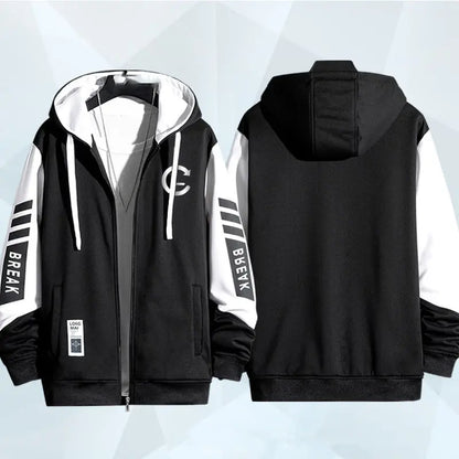 Produit gaming premium Fraquane, Anime Link Click Charles Lucas Same Coat Hoodies Cosplay Costume Sweatshirts Man Hoodie Women Man Clothing Men's Sweatshirts