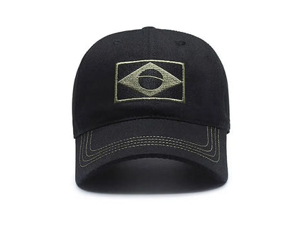 Outdoor Sports Baseball Cap Men'S Camouflage Cap, Middle And Young Men'S Casual Sun Protection Hat Brazilian Hat