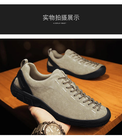 Trekkingsneakers voor heren Wandelschoenen Lage herenwandelschoenen Outdoor antislip sportschoenen voor heren Grote maten 47