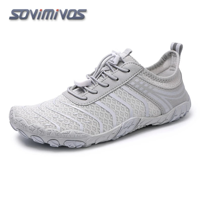 Men's Trail Running Shoes, Lightweight Athletic Zero Drop Barefoot Shoes Non-Slip Outdoor Walking Minimalist Shoes for Women