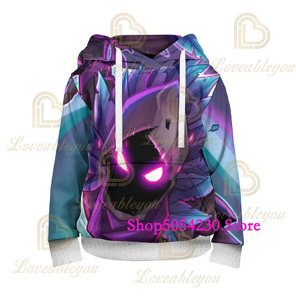 3D Printed Llama Fortnite Hoodie Battle Royale Cartoon Sweatshirts for Men And Women Game Hero Hooded Shirt for Teens