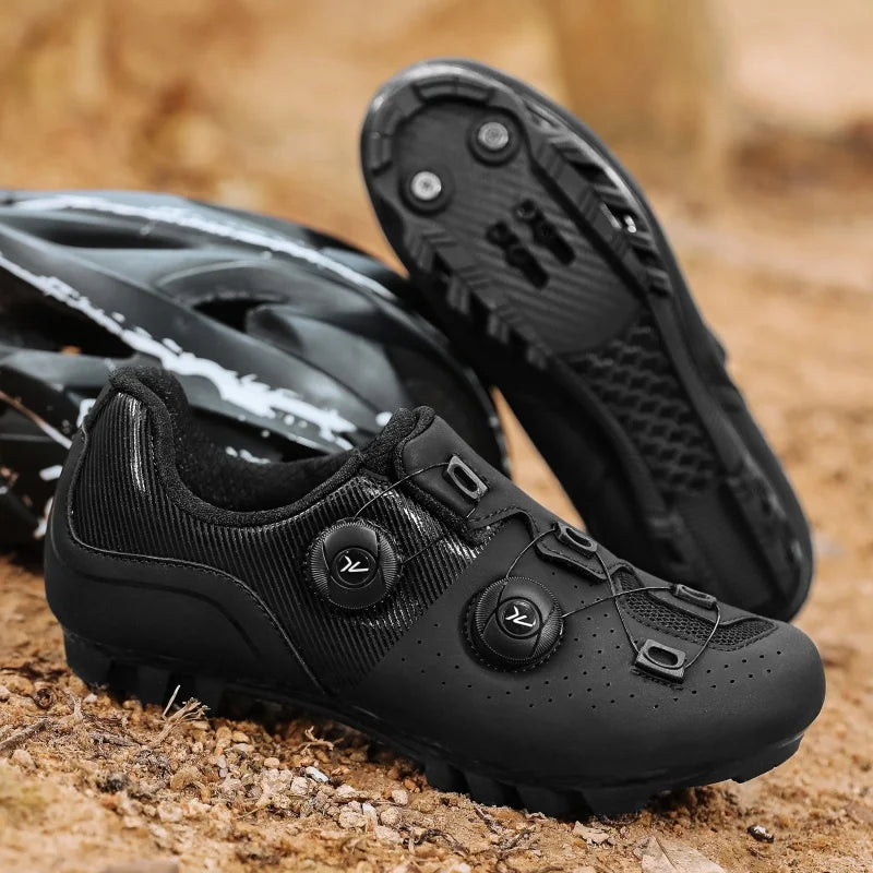 Cycling Shoes Bike Sneakers Cleat Non-Slip Men's Mountain Biking Shoes Bicycle Road Footwear Speed Shoes