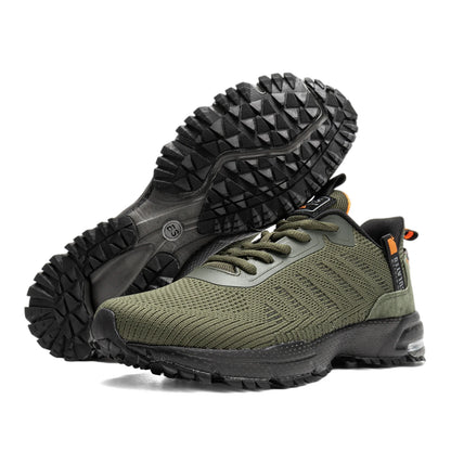 Baasploa Herren-Laufschuhe – Marke: Casual, leichte Designer-Jogging-Schuhe aus Mesh für Herren, atmungsaktive Sport- und Wanderschuhe mit Schnürung