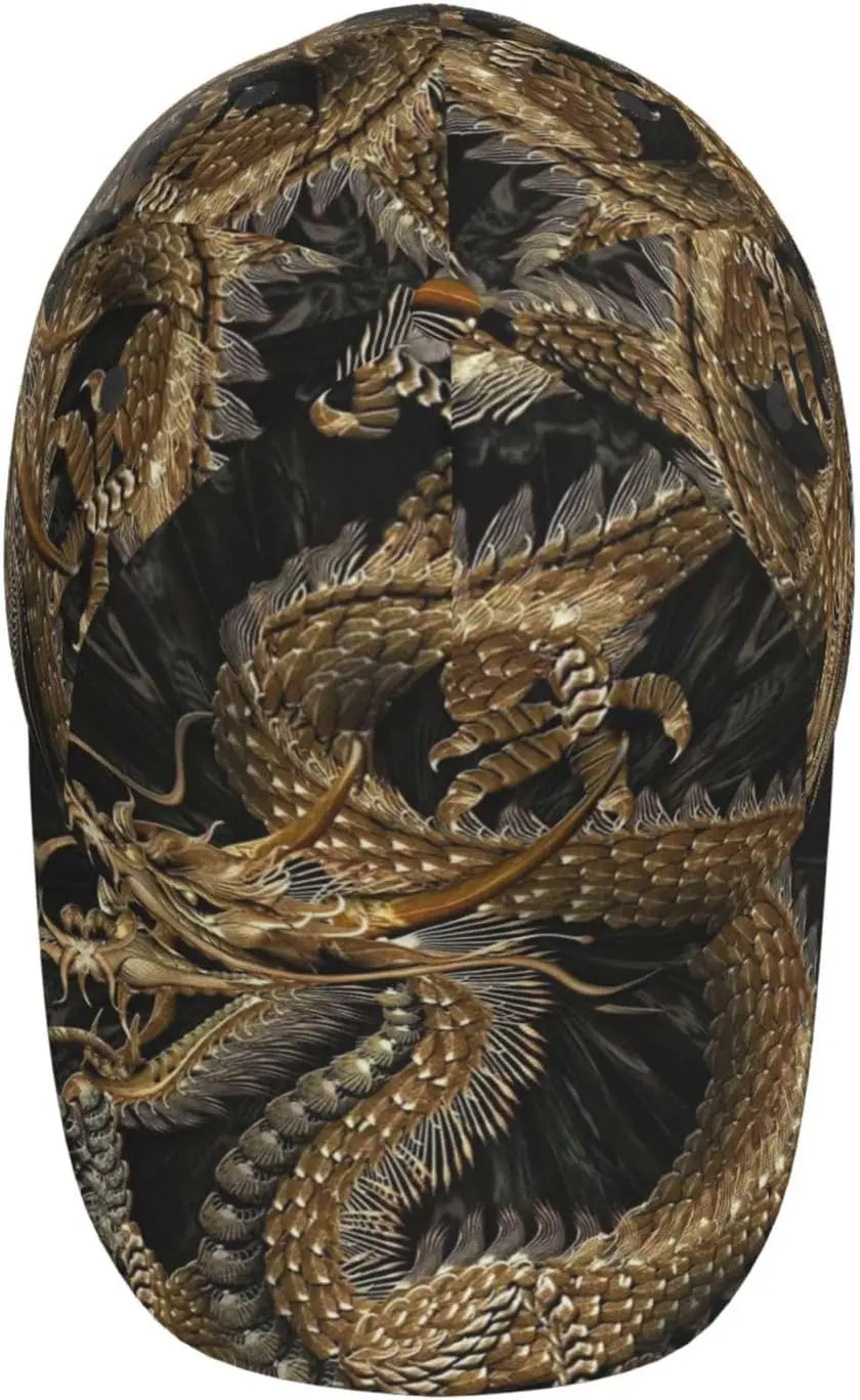 Șapcă Dragon Snapback pentru bărbați, șepci de baseball, pălărie de soare pentru bărbați, șapcă Trucker ajustabilă și stilată pentru femei și bărbați
