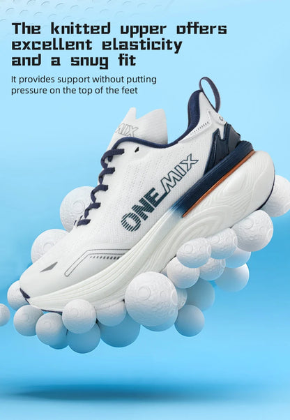 ONEMIX 2026 New Cushioned Running Shoes for Women and Men Lightweight Fashion Outdoor Sneakers Road Sports Shoes Training Jogging Fitness