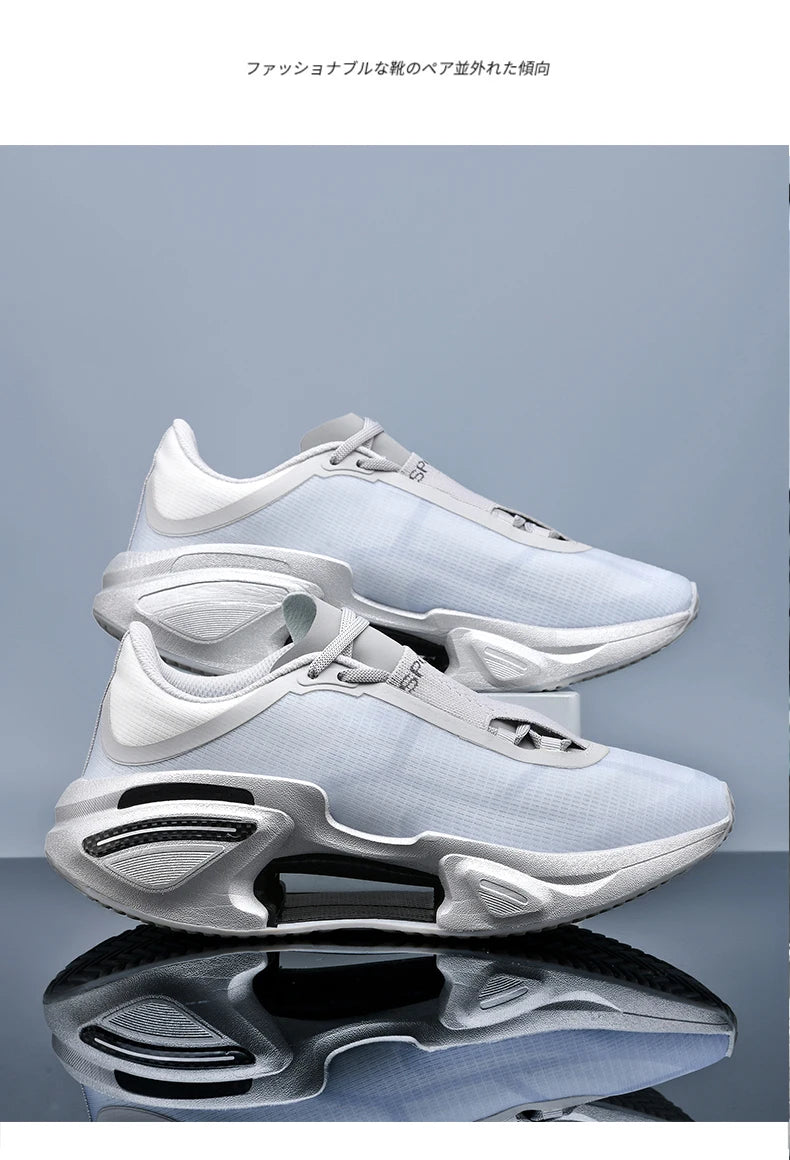 2026 New Men Sports Breathable Lightweight Comfortable Athletic Non-Skid Sneakers Daily Leisure Shopping Walking Marathon Shoes