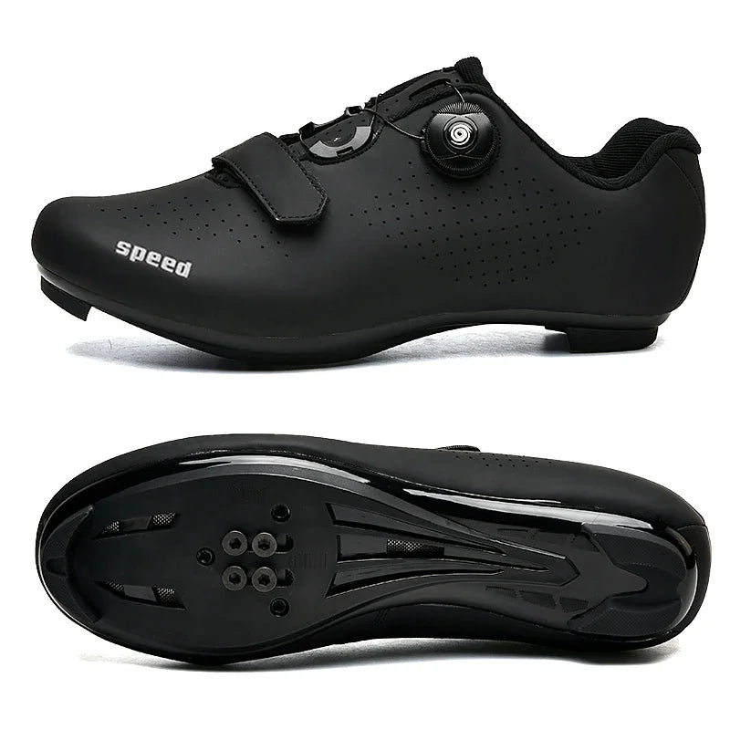 Kerékpáros cipő MTB, országúti, sportos, gyors kerékpáros cipő férfiaknak és nőknek, hegyi versenyzéshez, lapos talpú, SPD, Zapatillas Ciclismo MTB