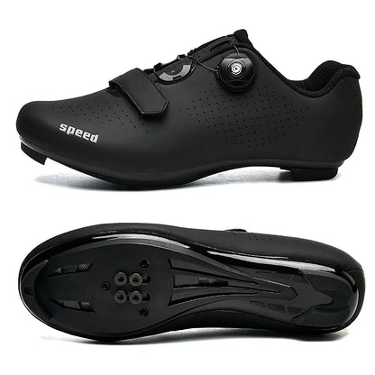 Kerékpáros cipő MTB, országúti, sportos, gyors kerékpáros cipő férfiaknak és nőknek, hegyi versenyzéshez, lapos talpú, SPD, Zapatillas Ciclismo MTB