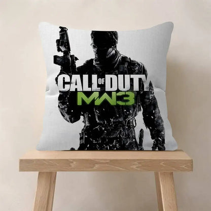 Classic Game C-Call Of D-Duty Personalized Picture Text Home Decorative Pillows Household Gifts 45x45cm