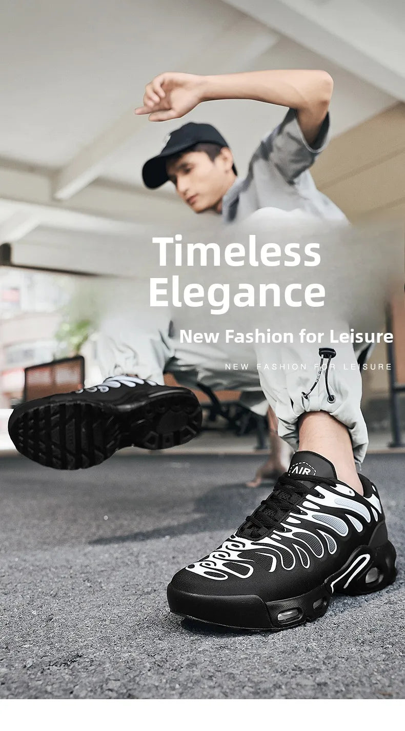 Fashionable Casual Sports Men's Shoes Outdoor Travel Large Size Versatile Daily Classic Running Shoes Breathable Lightweight