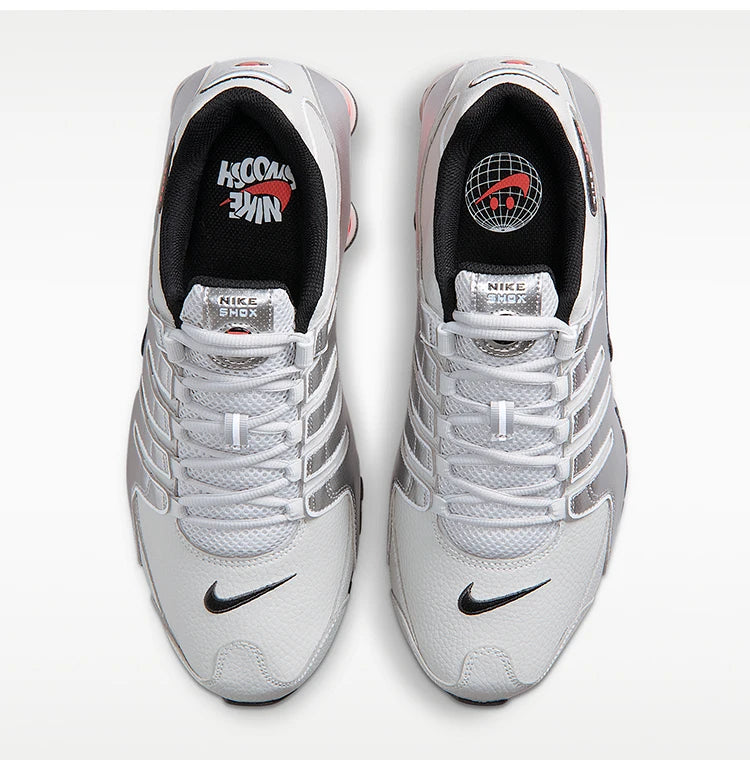 Baskets Nike Shox NZ authentiques pour hommes, à la fois tendance, simples et respirantes, à lacets, modèle IR0610-025.