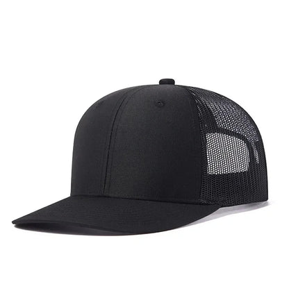Hot Sale Summer Mesh Baseball Cap Men Women Slight Curved Snapback Trucker Hat Unisex Casual Outdoor Breathable Dad Cap Gorras