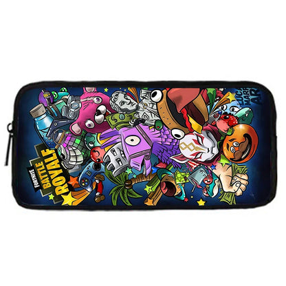 Hot Game Design Child Backpacks Lunch Bag Pencil Case Large Capacity School Bags for Boys and Girls Best Gift Fortnite