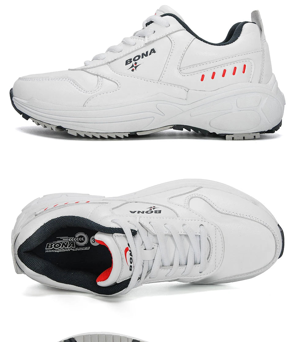 BONA New Designers Classic Sneakers Running Shoes Women Outdoor Sports Shoes Comfortable Running Shoes Ladies Walking Shoes