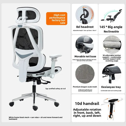 Internet Celebrity Ergonomic Chair Office Chair Back Chair Home Computer Chair Gaming Chair Sturdy and Durable