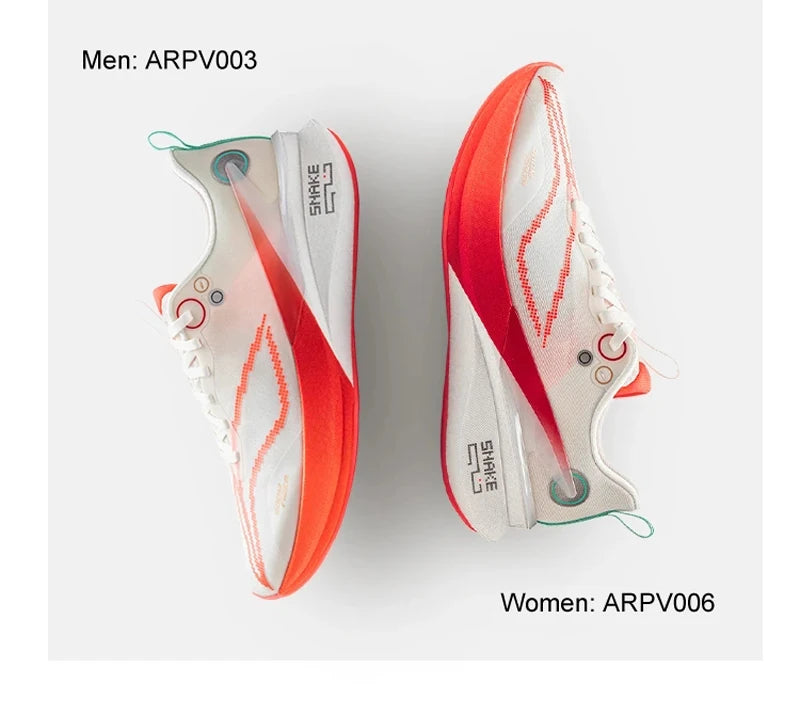 Li-Ning Men's RED HARE 8 PRO Racing Running Shoes BOOM FIBER Cushion Stable Anti-Slip Wearable Sneakers ARPV003 ARPV015 ARPW001