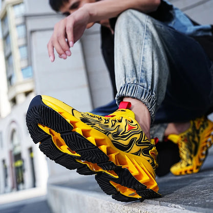 Chaussure Homme Chaussures de course respirantes pour hommes, baskets décontractées pour hommes, chaussures de tennis pour hommes, entraîneur de course, mocassins à la mode, luxe