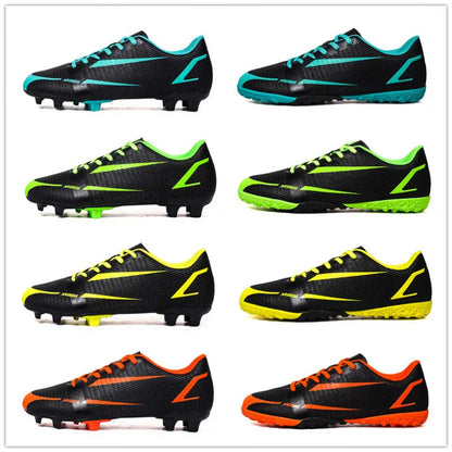 Nouveaux hommes en plein air chaussures de Football crampons pour adultes longues pointes bottes de Football formation chaussures de Sport baskets antidérapant formation unisexe