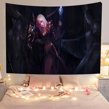 Game World of Warcraft Colorful Flag Wall Hanging Bohemian Wall Banner Mandala Indoor Art Decor