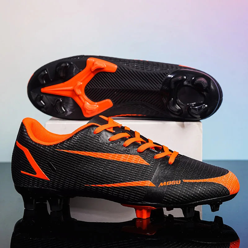 Nouveaux hommes en plein air chaussures de Football crampons pour adultes longues pointes bottes de Football formation chaussures de Sport baskets antidérapant formation unisexe