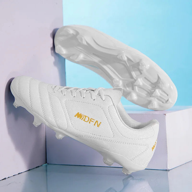New Men Football Boots Men Soccer Shoes Adults Society Football Cleats Ultralight Training Soccer Sneakers Outdoor Lagre Size 47