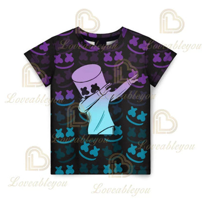 Battle Royale T-shirt Fortnite T Shirt Victory Cartoon Tops Teen Clothes Kids Hero Game Fortress Night 3D Boys Girls Tshirt