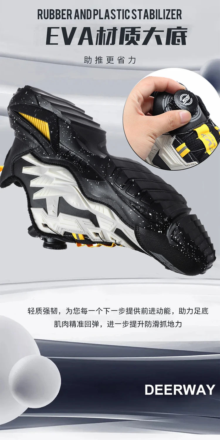 Men's Boots 2025 New Winter Slippers Warm Men Shoes Waterproof Non-Slip Plush Sneakers Male Tennis Shoes Boots Men Sneakers Winter